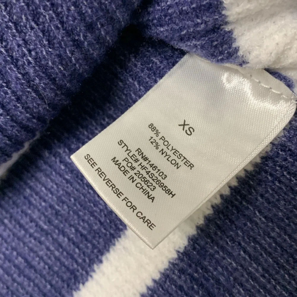 Womens NWT Hippie Rose‎ Stripe Crewneck Pullover Sweater